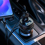 Автомобільне зарядне Hoco Z40 Superior 2,4A + кабель Type-C, фото 5