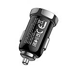АЗУ Hoco Z44 Leading PD20W+QC3.0 car charger Black, фото 4