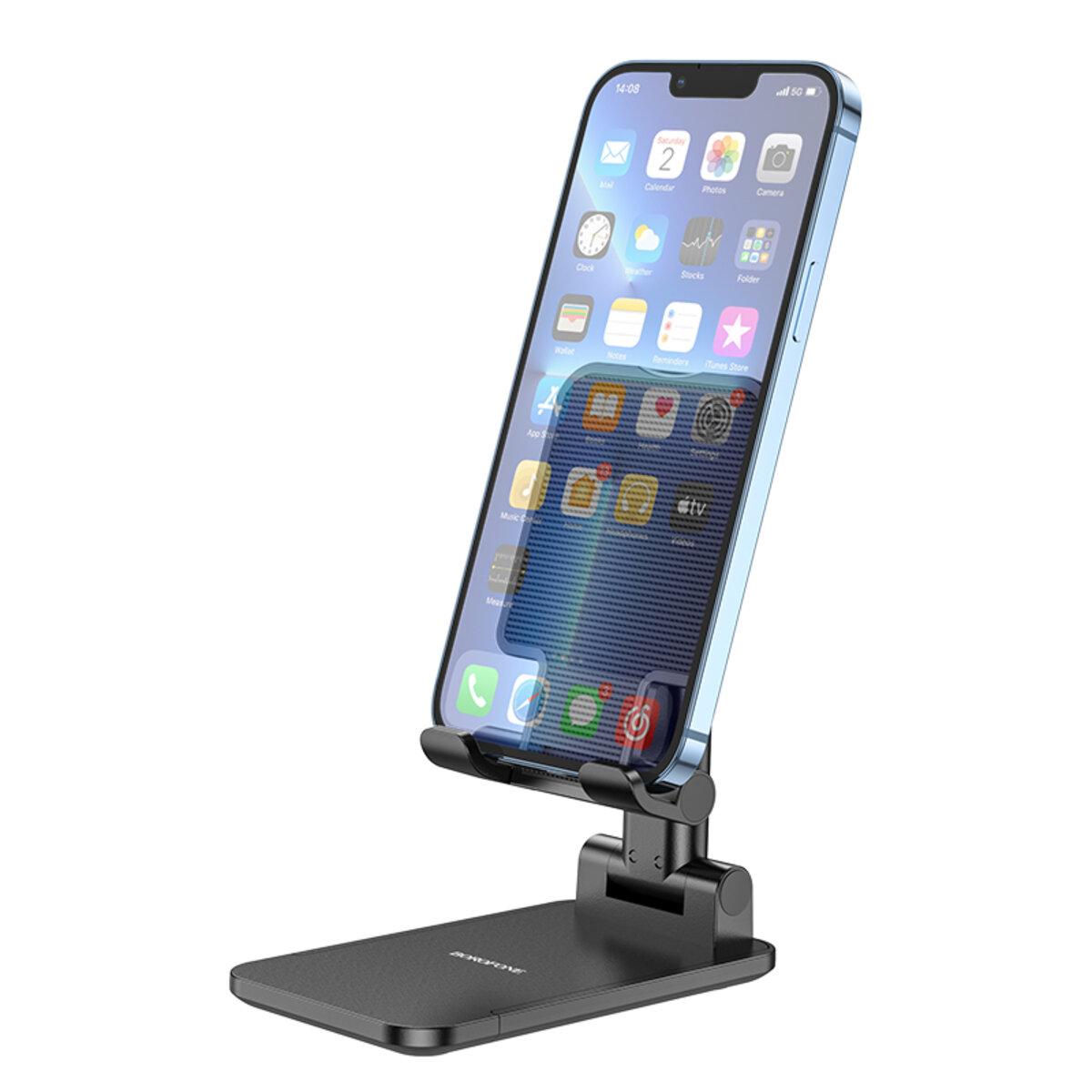Підставка Borofone BH81 Astral folding desktop stand Black, фото 1