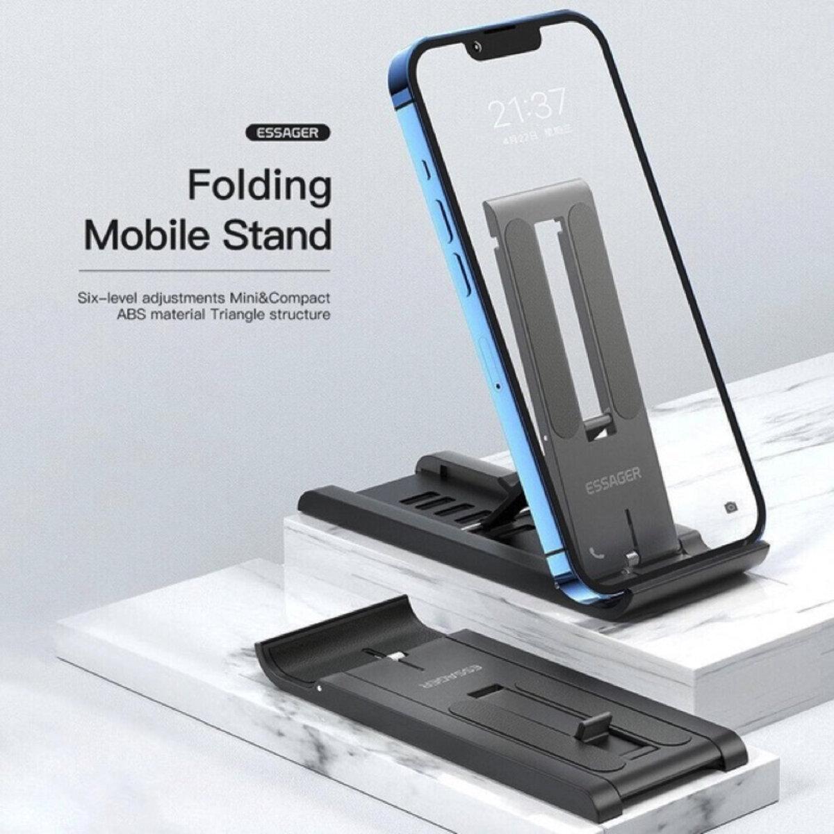Підставка Essager Sailing Desktop Phone Holder  black (EZJZM-FC01), фото 1