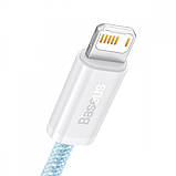Кабель Baseus Dynamic Series Fast Charging Lightning 2.4A (1m) blue CALD000403, фото 6