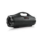 Колонка портативна REAL-EL X-731 Black, 2 x 9 Вт пластиковий корпус, Bluetooth, MicroSD/USB рідер, FM-приймач, живлення від