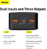 Power Bank BASEUS Bipow Digital Display 30000mAh |2USB/1Type-C, PD/QC, 20W, 3A| (PPDML-N01) (black), фото 2