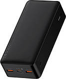 Power Bank BASEUS Bipow Digital Display 30000mAh |2USB/1Type-C, PD/QC, 20W, 3A| (PPDML-N01) (black), фото 4