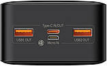 Power Bank BASEUS Bipow Digital Display 30000mAh |2USB/1Type-C, PD/QC, 20W, 3A| (PPDML-N01) (black), фото 5
