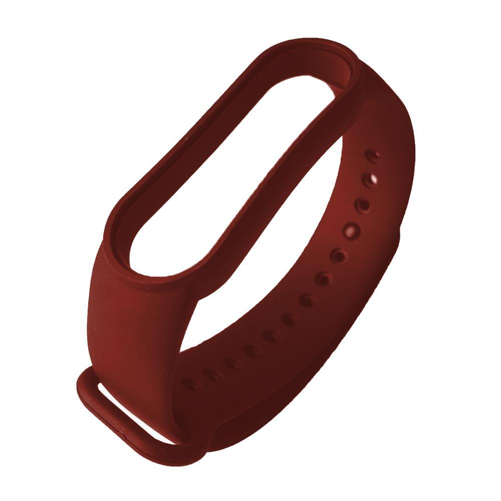 Ремінець Universal Xiaomi Mi Band 5/6 Marsala