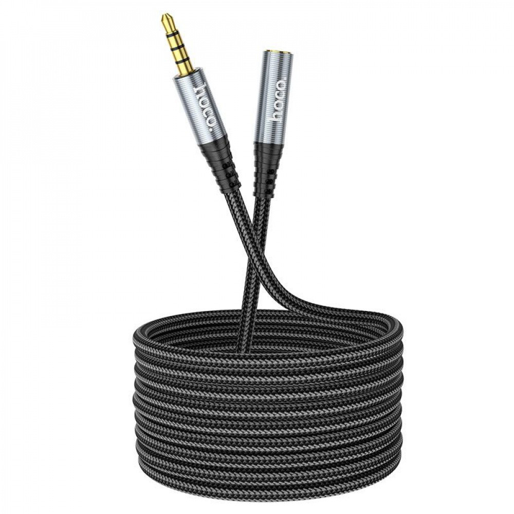 Кабель Hoco UPA20 3.5mm (2m) metal gray