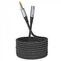 Кабель Hoco UPA20 3.5mm (2m) metal gray