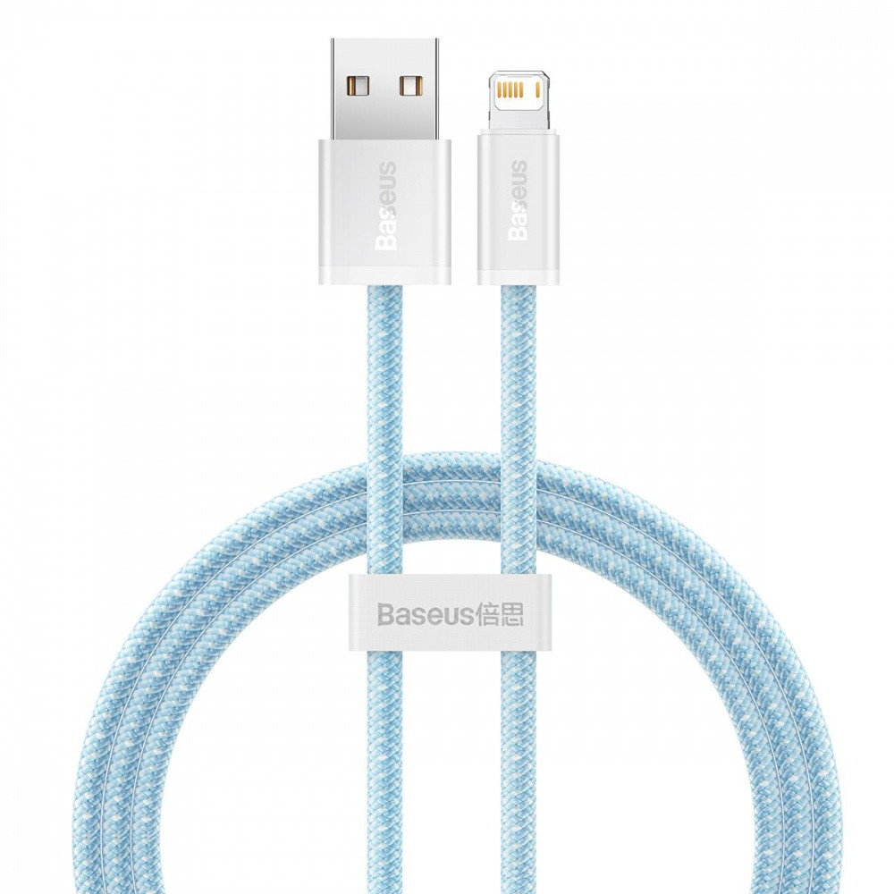 Кабель Baseus Dynamic Series Fast Charging Lightning 2.4A (1m) blue CALD000403