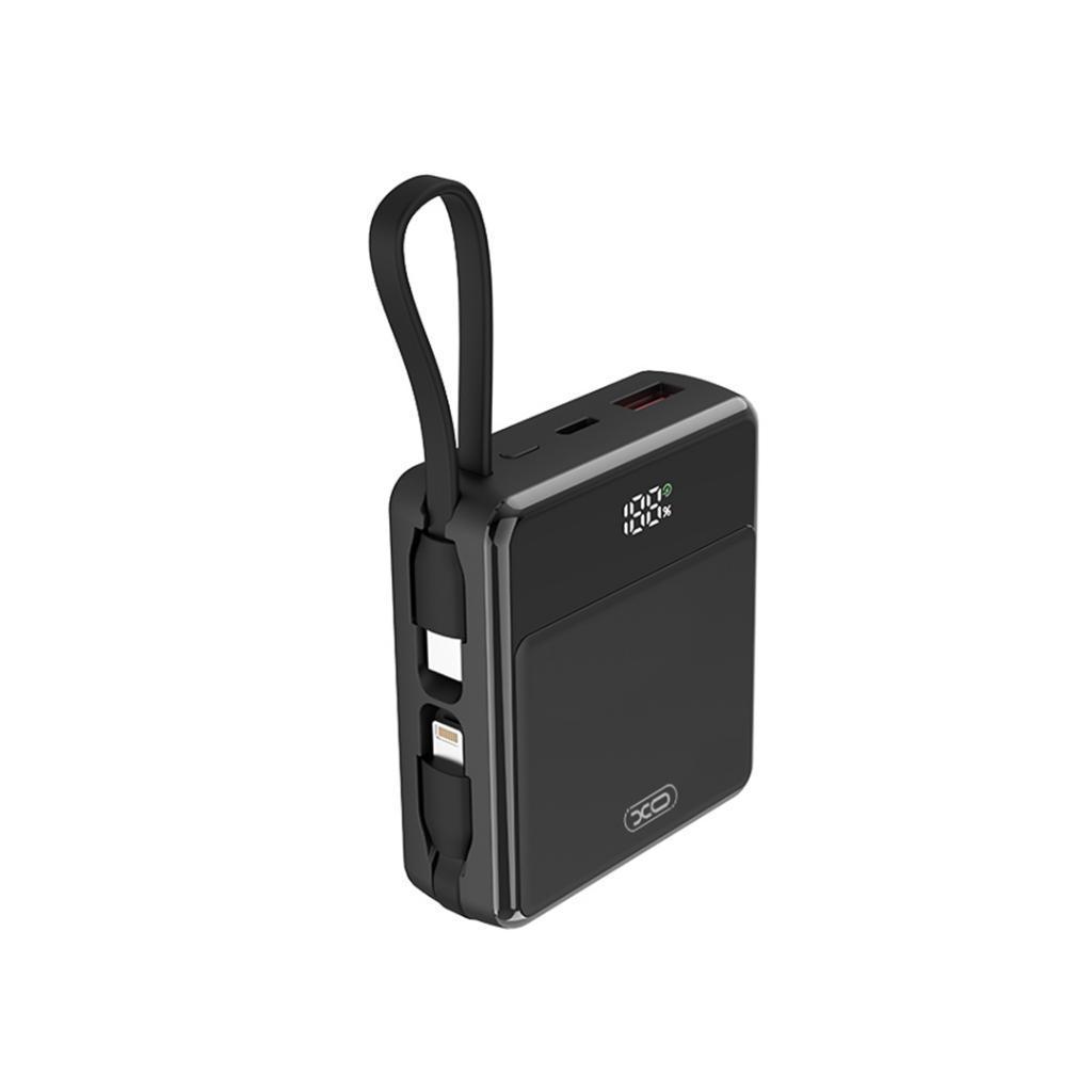УМБ Повербанк PowerBank XO PR224 fast charging dual line 10000mAh Чорний