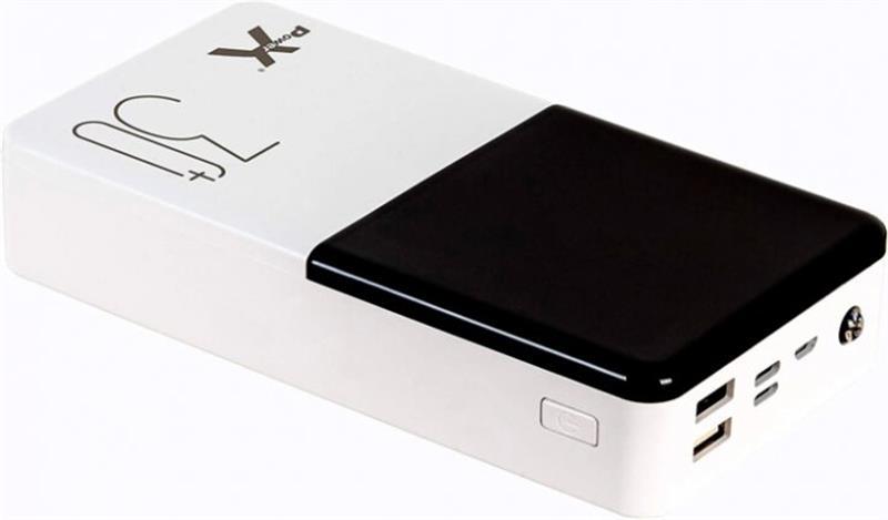 Power Bank PowerX Q500 30000 мА·год, 2 USB, LCD-дисплей