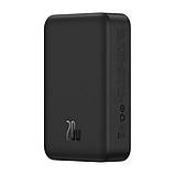 Повербанк Baseus Magnetic Mini Wireless Fast Charge 20 000 mAh 20W Black, фото 7