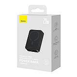 Повербанк Baseus Magnetic Mini Wireless Fast Charge 20 000 mAh 20W Black, фото 8