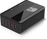 Повербанк ColorWay 65 Вт, 2xType-C (PD3.0) / 1xUSB (QC4.0), цифровий LED дисплей, фото 3