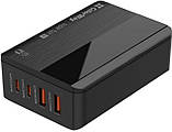 Повербанк ColorWay 65 Вт, 2xType-C (PD3.0) / 1xUSB (QC4.0), цифровий LED дисплей, фото 6