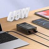 Повербанк ColorWay 65 Вт, 2xType-C (PD3.0) / 1xUSB (QC4.0), цифровий LED дисплей, фото 9