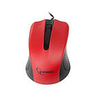 Комп'ютерна мишка Gembird MUS-101-R Red, Optical, USB, 1200 dpi