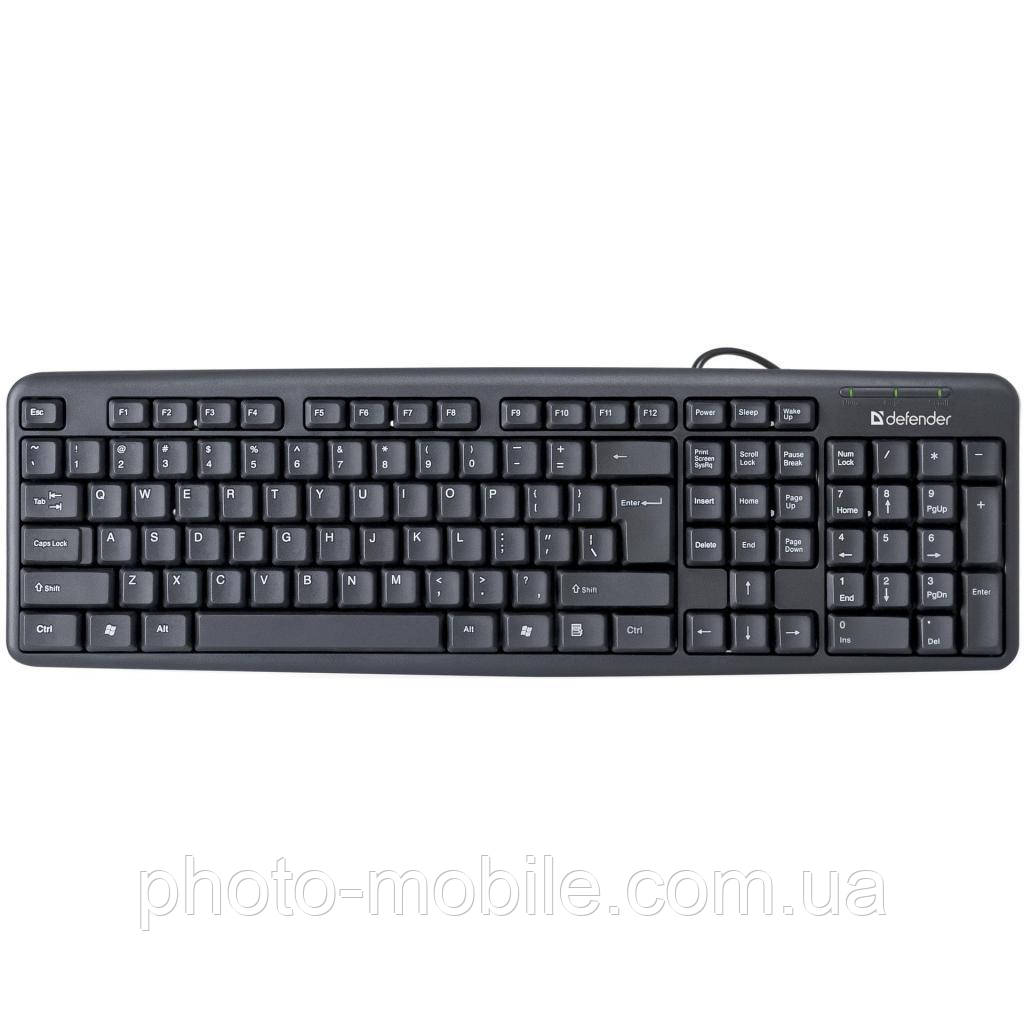 Клавіатура Defender Element HB-520 USB Black