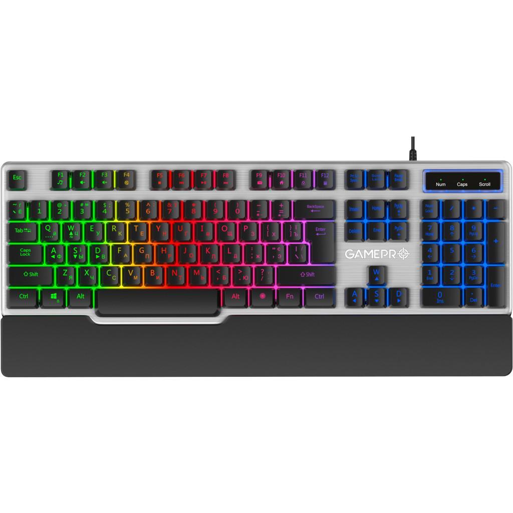 Клавіатура GamePro Stinger USB з підсвічуванням Grey, фото 1