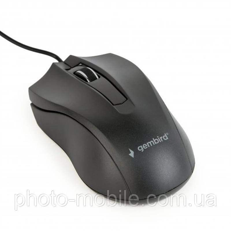 Комп'ютерна мишка Gembird MUS-3B-01, USB black