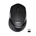 Комп'ютерна мишка Logitech M330 Silent Plus, Black, USB, бездротова, оптична, 1000 dpi, 3 кнопки, 1xAA (910-004909)