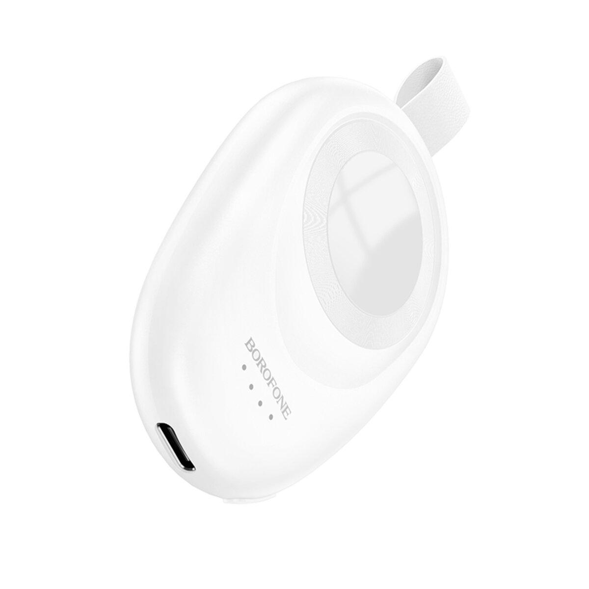 Повербанк Borofone BJ45 iWatch emergency charging source(1400mAh) White
