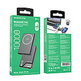 Повербанк Borofone BJ49 Astute 22.5W+PD20W fully compatible magnetic (10000mAh) Black, фото 4