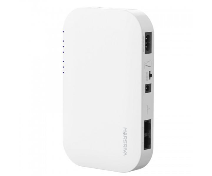 ДБЖ для роутера Marsriva KP2 DC+PoE+USB OUT, 5V/9V/12V 18W 10000Ah (37Wh) LiPol, фото 1