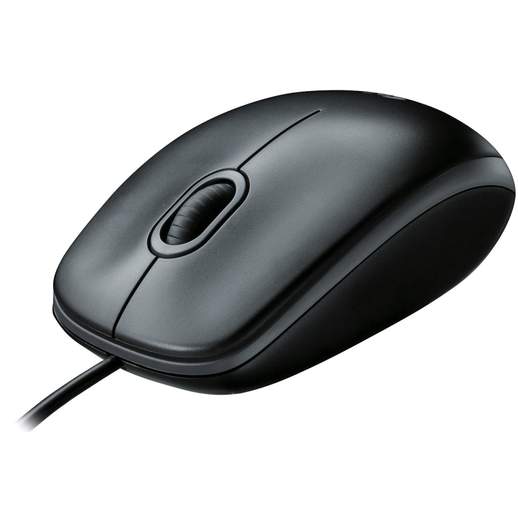 Комп'ютерна мишка Logitech B100 (910-003357) Black USB