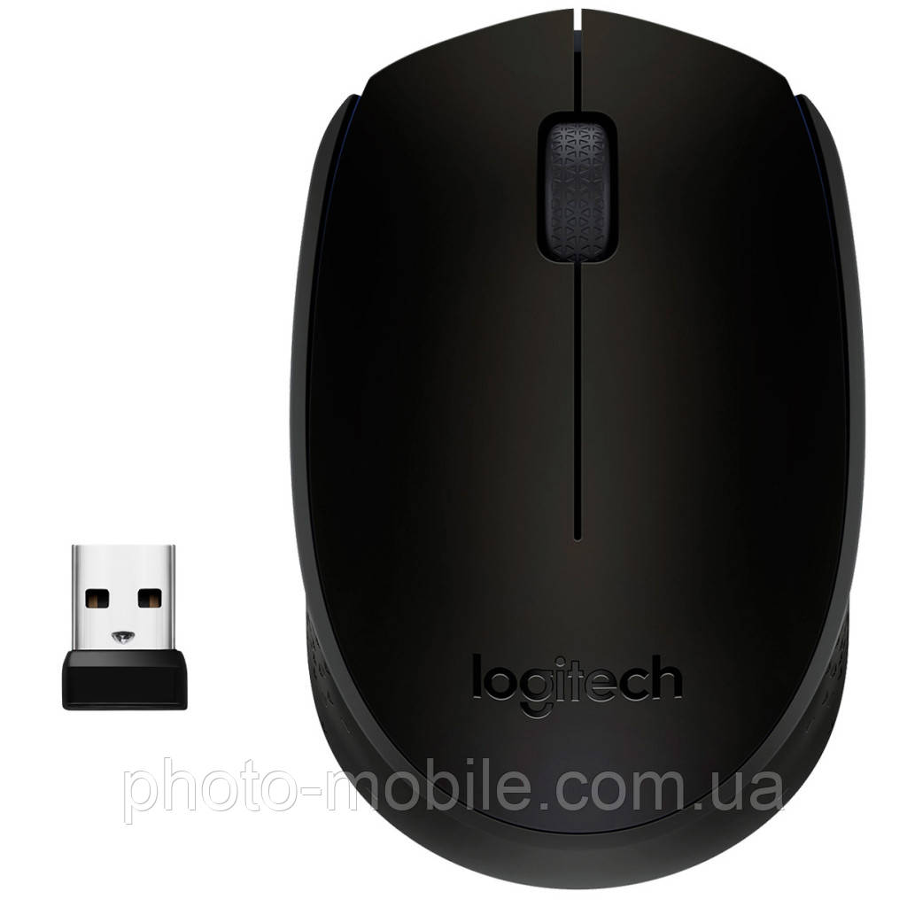 Комп'ютерна мишка Logitech M170 (910-004642) Grey/Black USB