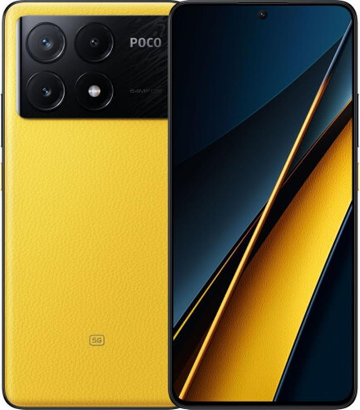 Смартфон Poco X6 Pro 5G 8/256GB Yellow
