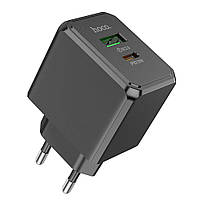 Мережевий зарядний пристрій Hoco CS14A PD 20W QC3.0 (Чорний)