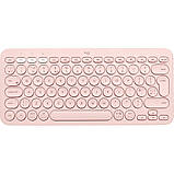Клавіатура Logitech Pebble Keys 2 K380s Rose, фото 2