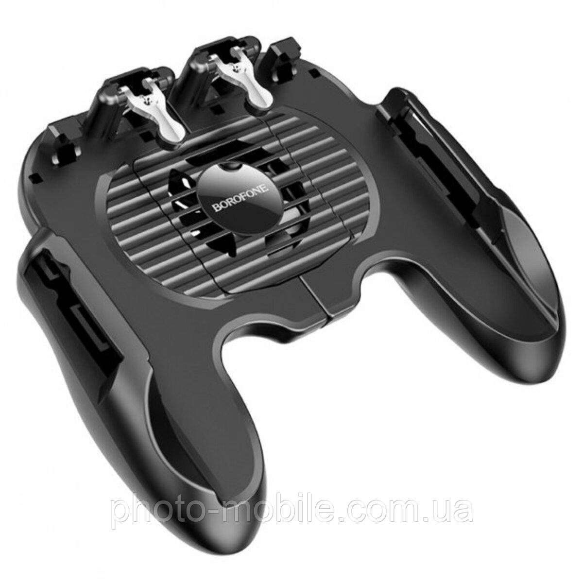 Ігровий контролер Borofone BG3 Warrior cooling gamepad Black