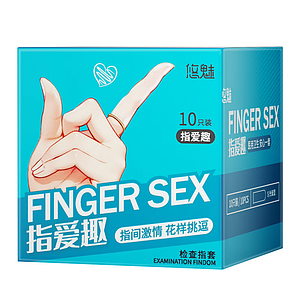 Презервативи для петингу Finger Sex 10 шт.