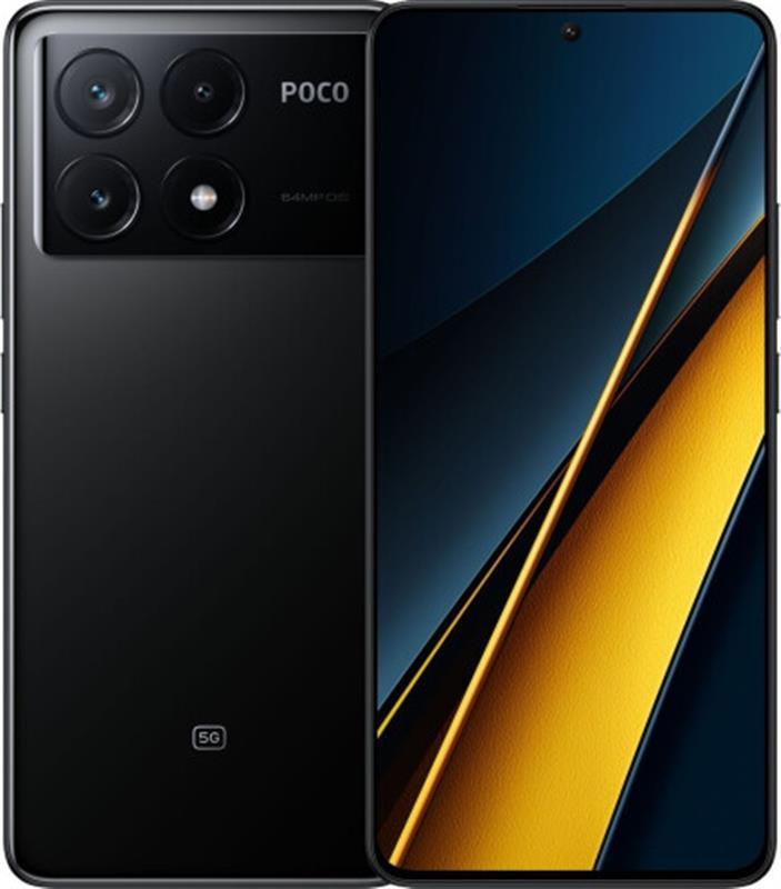 Мобільний телефон Poco X6 Pro 5G 8/256GB Black  EU