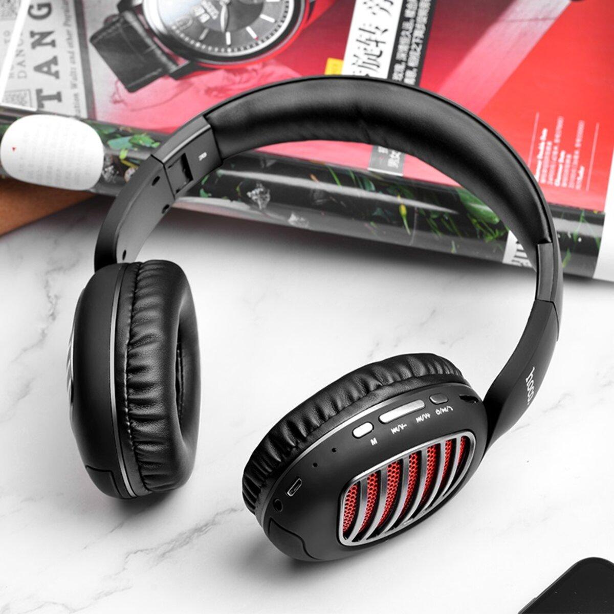 Навушники Hoco W23 Brilliant Sound Bluetooth black