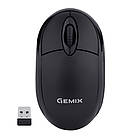 Комп'ютерна миша бездротова Gemix GM185 оптична, Wireless, 1200 dpi Black
