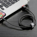 Кабель Baseus Cafule USB-Lightning 2.4A (1m) red/black, фото 6