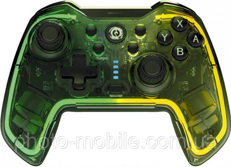Ігровий контролер Canyon GPW-02 Brighter Wireless RGB 5in1 iOS/Nintendo Crystal (CND-GPW02)