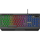 Клавіатура GamePro USB з підсвічуванням Black