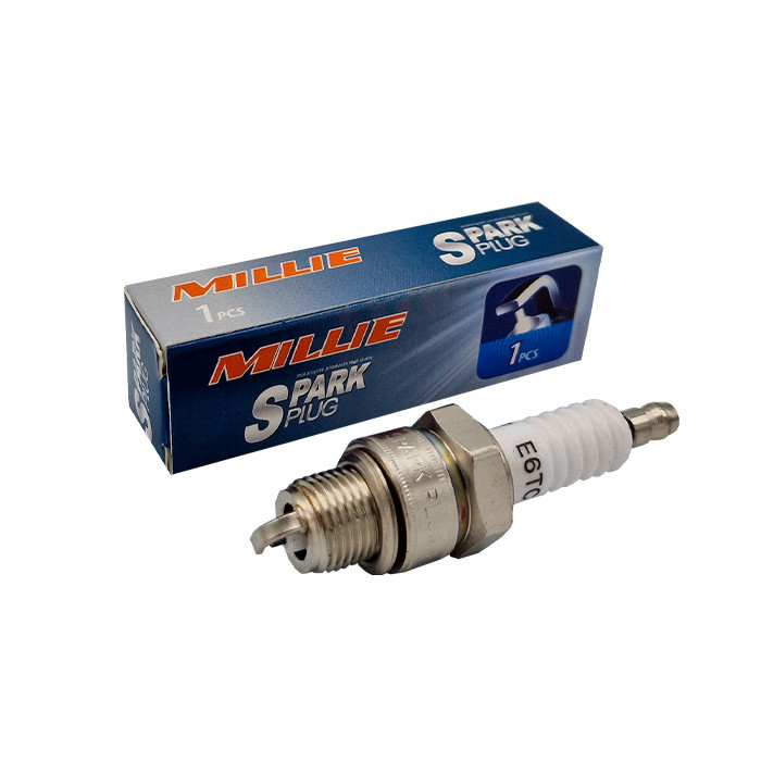 Свеча 2Т MILLIE E6TC  (M14*1.25 12.7mm 50-125cc)