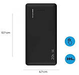 УМБ Повербанк RealPower 20000mAh USB 2xUSB Type-C 10 Вт PowerBank, фото 5