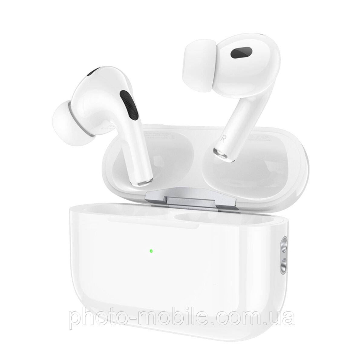 Навушники бездротові Hoco EW63 true wireless ANC noise reduction BT headset White