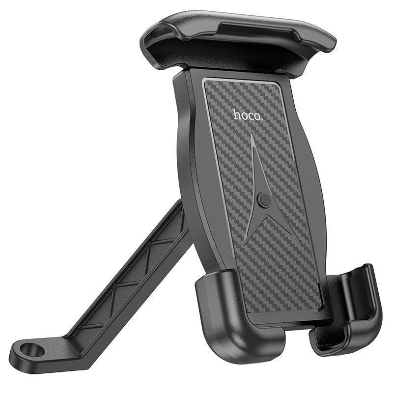 Автотримач Hoco CA119 Follow motorcycle rearview mirror holder Black, фото 1