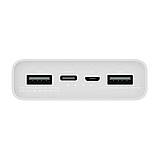 Повербанк Xiaomi 3 20000mAh Two-way Швидка зарядка 18W, фото 3