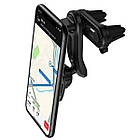 Автотримач Hoco CA68 Sagittarius series double air Outlet magnetic car holder Black