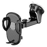 Автотримач Hoco H9 General car holder (center console)  |4.7-7"| (black), фото 7