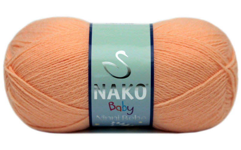 Детская пряжа нитки для вязания Nako Ninni Bebe - фото 1 - id-p450928855