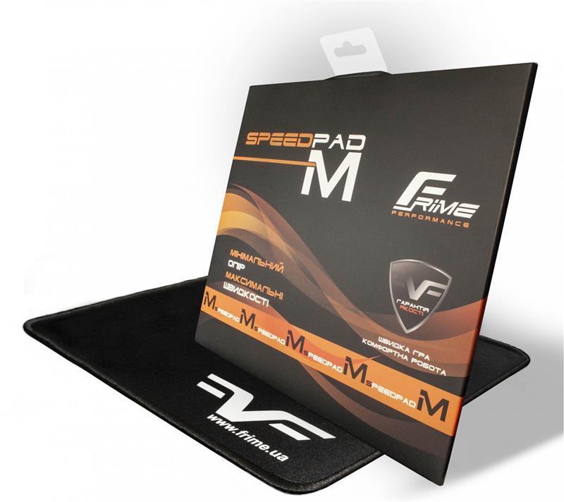 Ігрова поверхня Frime SpeedPad M 250 х 210 х 3 мм Black